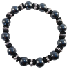 Palm - Hematite 10mm - 5238