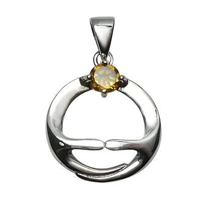 Mudra w/ Golden Citrine Gemstone .925 - 4635 
