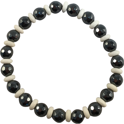 Hematite & Bone Child - 5889 