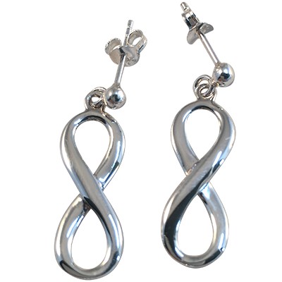 Earrings - Infinity .925 - 6052 